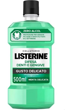 LISTERINE DENTI & GENGIVE DELICATO 500 ML - Farmacia Puddu Baire S.r.l.