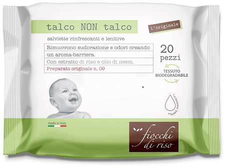 FIOCCHI DI RISO SALVIETTE TALCO NON TALCO - Farmacia Puddu Baire S.r.l.