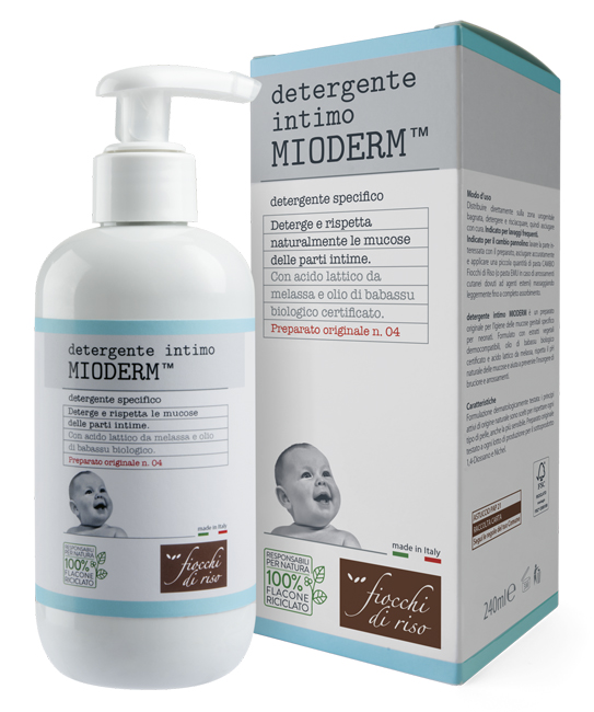 FIOCCHI DI RISO MIODERM DETERGENTE INTIMO 240 ML - Farmacia Puddu Baire S.r.l.