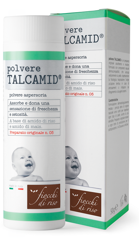 TALCAMID POLVERE FDR 50 G - Farmacia Puddu Baire S.r.l.