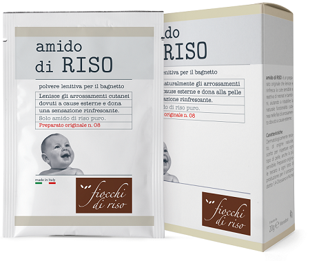 FIOCCHI DI RISO AMIDO DI RISO POLVERE LENITIVO 100 G - Farmacia Puddu Baire S.r.l.