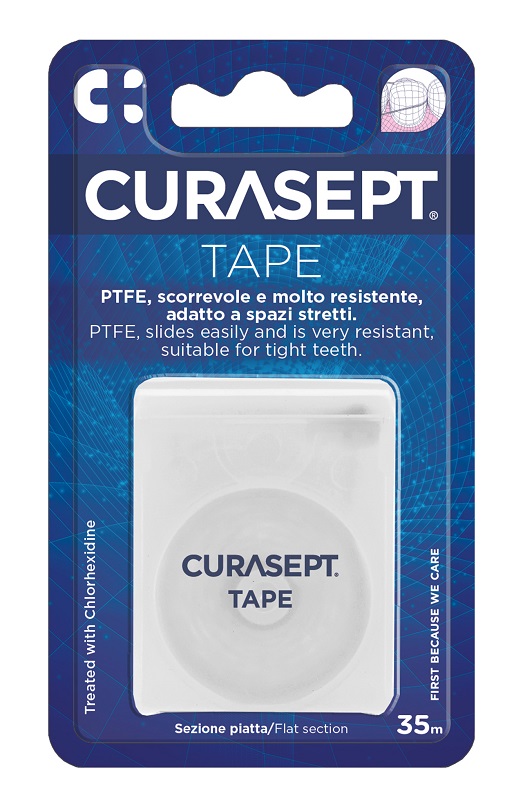 CURASEPT FLOSS PTFE TAPE CLOREXIDINA - Farmacia Puddu Baire S.r.l.