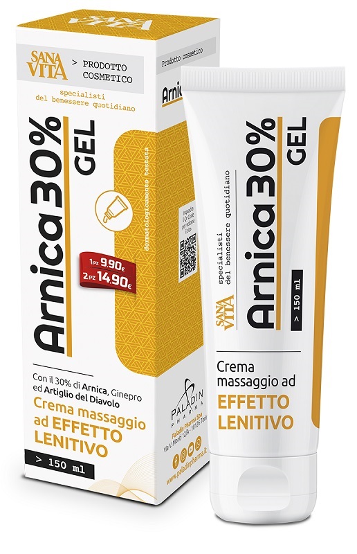 SANAVITA ARNICA 30% GEL 150 ML - Farmacia Puddu Baire S.r.l.