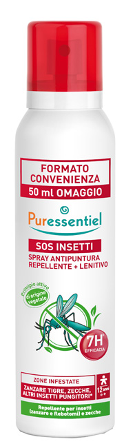 PURESSENTIEL SPRAY ANTIPUNTURA SOS INSETTI PMC 200 ML - Farmacia Puddu Baire S.r.l.