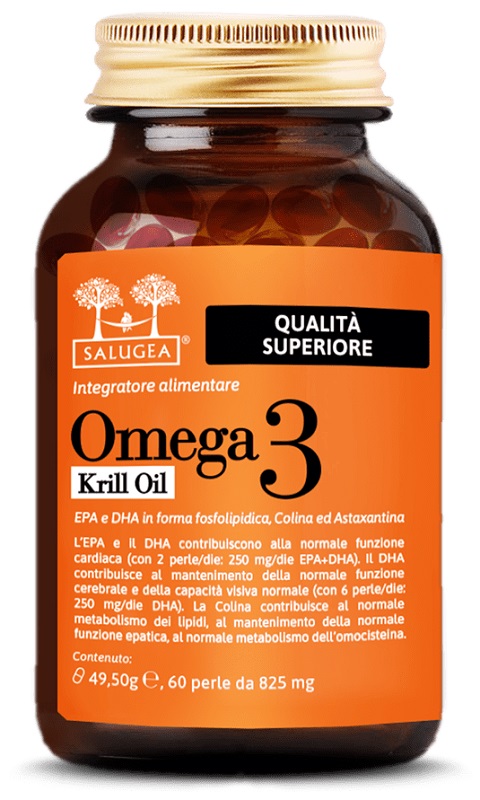 SALUGEA OMEGA 3 KRILL OIL 60 PERLE - Farmacia Puddu Baire S.r.l.