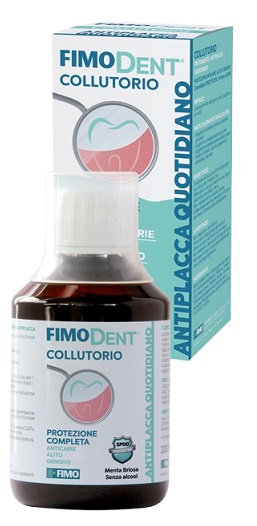FIMODENT COLLUTORIO ANTIPLACCA QUOTIDIANO 200 ML - Farmacia Puddu Baire S.r.l.