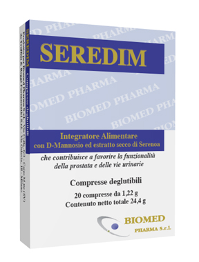SEREDIM 20 COMPRESSE DEGLUTIBILI - Farmacia Puddu Baire S.r.l.