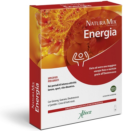 NATURA MIX ADVANCED ENERGIA 10 FLACONCINI DA 15 G - Farmacia Puddu Baire S.r.l.