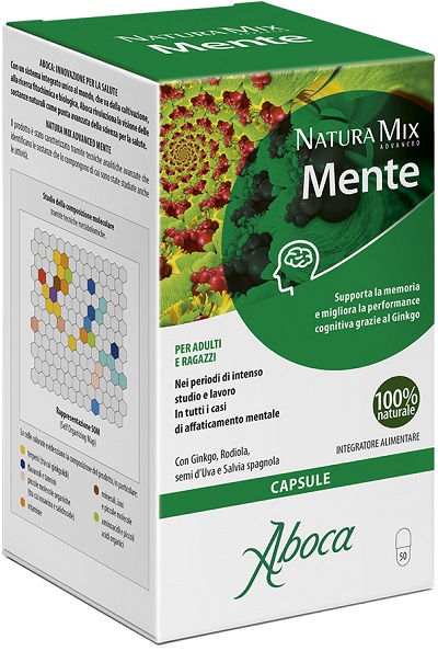 NATURA MIX ADVANCED MENTE 50 OPERCOLI - Farmacia Puddu Baire S.r.l.