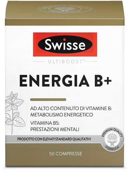 SWISSE ENERGIA B+ 50 COMPRESSE - Farmacia Puddu Baire S.r.l.