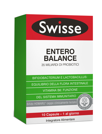 SWISSE ENTERO BALANCE 10 CAPSULE - Farmacia Puddu Baire S.r.l.