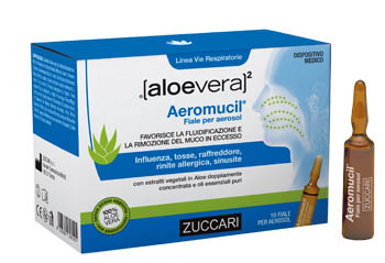 ALOEVERA2 AEROMUCIL 10 FIALE 5 ML - Farmacia Puddu Baire S.r.l.