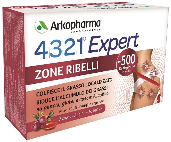 4321 EXPERT ZONE RIBELLI 60 CAPSULE - Farmacia Puddu Baire S.r.l.
