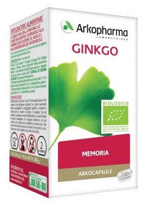 ARKO CAPSULE GINKGO BIO 45 CAPSULE - Farmacia Puddu Baire S.r.l.