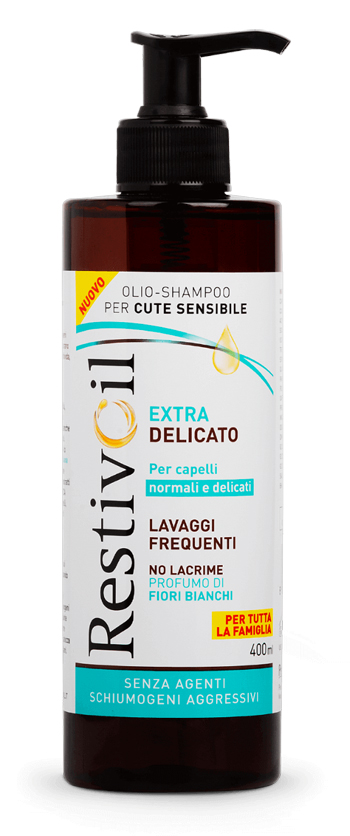 RESTIVOIL EXTRA DELICATO OLIO SHAMPOO PER CUTE SENSIBILE 400 ML - Farmacia Puddu Baire S.r.l.