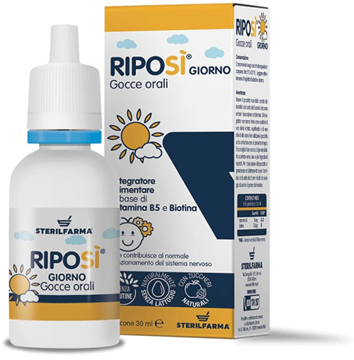 RIPOSI' GIORNO GOCCE ORALI 30 ML - Farmacia Puddu Baire S.r.l.