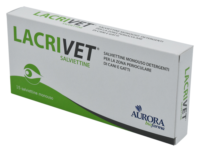 LACRIVET SALVIETTINE 15 PEZZI - Farmacia Puddu Baire S.r.l.