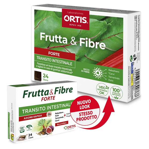 FRUTTA & FIBRE FORTE 24 CUBETTI - Farmacia Puddu Baire S.r.l.