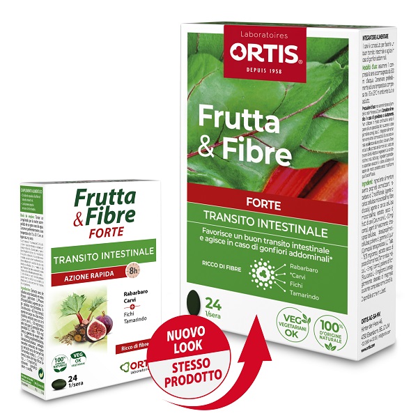 FRUTTA & FIBRE FORTE 24 COMPRESSE - Farmacia Puddu Baire S.r.l.