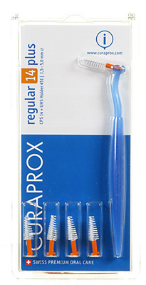 CURAPROX CPS REGULAR CPS 14 CON 5 SCOVOLINI + SUPPORTO - Farmacia Puddu Baire S.r.l.