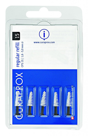 CURAPROX CPS REGULAR CPS 15 CON 5 SCOVOLINI + SUPPORTO - Farmacia Puddu Baire S.r.l.