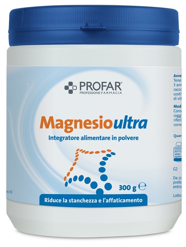 PROFAR MAGNESIO ULTRA 300 G - Farmacia Puddu Baire S.r.l.