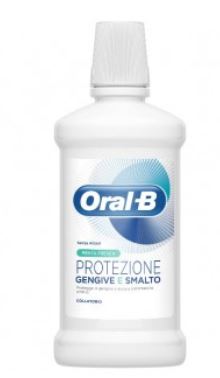 ORALB PROTEZIONE GENGIVE E SMALTO COLLUTORIO 500 ML - Farmacia Puddu Baire S.r.l.