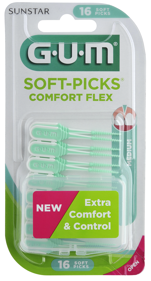 GUM SOFT PICK COMFORT FLEX SCOVOLINO INTERDENTALE 40 PEZZI - Farmacia Puddu Baire S.r.l.