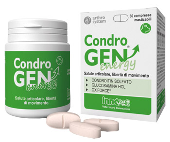 CONDROGEN ENERGY 30 COMPRESSE MASTICABILI - Farmacia Puddu Baire S.r.l.