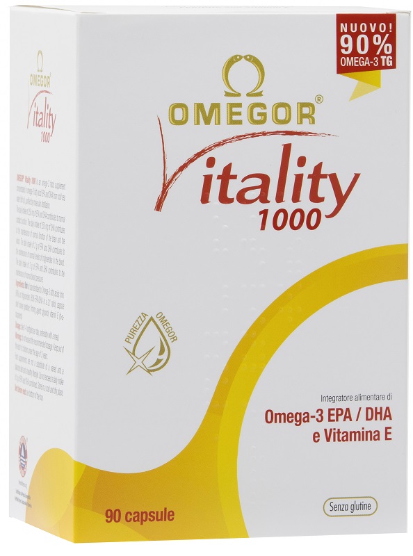 OMEGOR VITALITY 1000 90 CAPSULE - Farmacia Puddu Baire S.r.l.