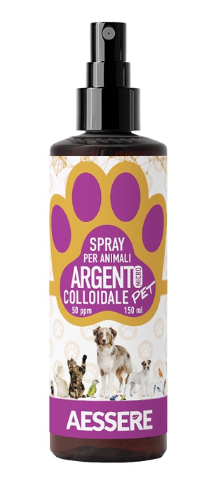 ARGENTO COLLOIDALE PET SPRAY 50PPM 150 ML - Farmacia Puddu Baire S.r.l.