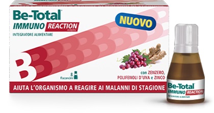 BETOTAL IMMUNO REACTION 8 FLACONCINI - Farmacia Puddu Baire S.r.l.