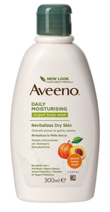 AVEENO BAGNO DOCCIA YOGURTH ALBICOCCA&MIELE 300 ML PROMO - Farmacia Puddu Baire S.r.l.