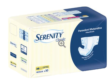 SERENITY PANNOLONE A MUTANDINA CLASSIC EXTRA XL 15 PEZZI - Farmacia Puddu Baire S.r.l.