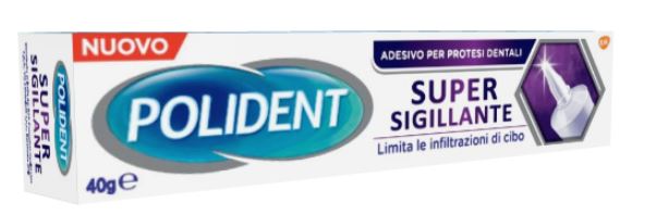 POLIDENT SUPER SIGILLANTE ADESIVO PROTESI DENTALE 40 G - Farmacia Puddu Baire S.r.l.