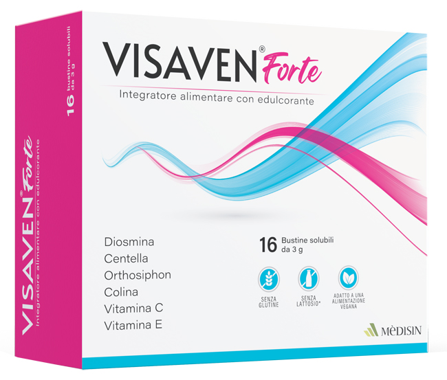 VISAVEN FORTE 16 BUSTINE SOLUBILI - Farmacia Puddu Baire S.r.l.