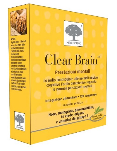 CLEAR BRAIN 120 COMPRESSE - Farmacia Puddu Baire S.r.l.