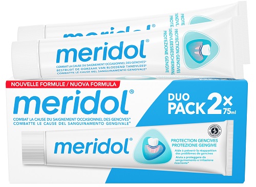 MERIDOL DENTIFRICIO BITUBO 75 ML X 2 - Farmacia Puddu Baire S.r.l.