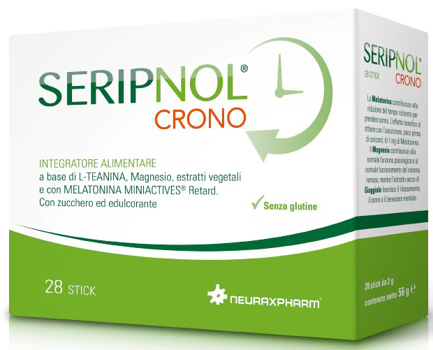 SERIPNOL CRONO 28 STICK POLVERE - Farmacia Puddu Baire S.r.l.