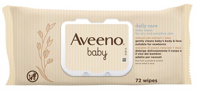 AVEENO BABY SALVIETTINE 72 PEZZI - Farmacia Puddu Baire S.r.l.