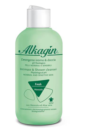 ALKAGIN DETERGENTE FRESH INTIMO + DOCCIA 250 ML - Farmacia Puddu Baire S.r.l.