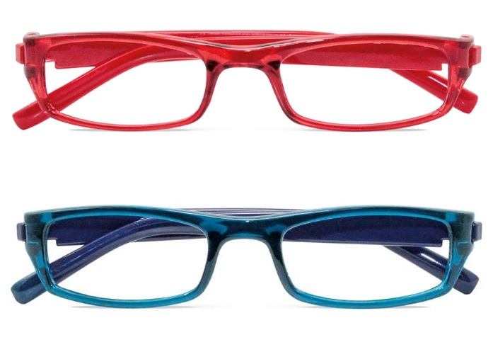 TWINS SILVER ESSENTIAL ROSSO/BLU +2,00 - Farmacia Puddu Baire S.r.l.