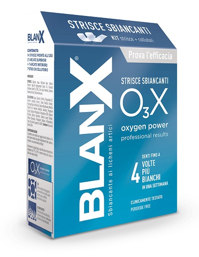 BLANX O3X STRISCE SBIANCANTI 14 PEZZI - Farmacia Puddu Baire S.r.l.