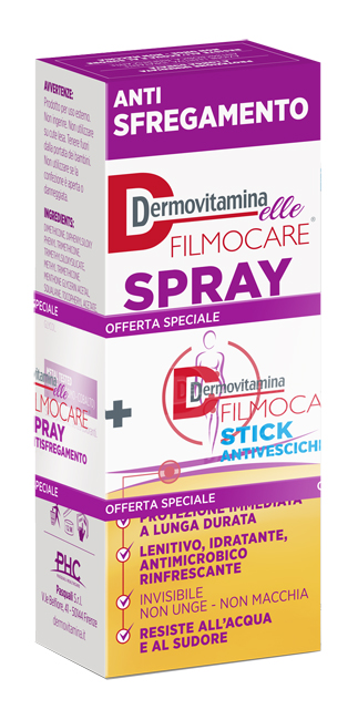 DERMOVITAMINA FILMOCARE SPRAY ANTISFREGAMENTO 30 ML - Farmacia Puddu Baire S.r.l.