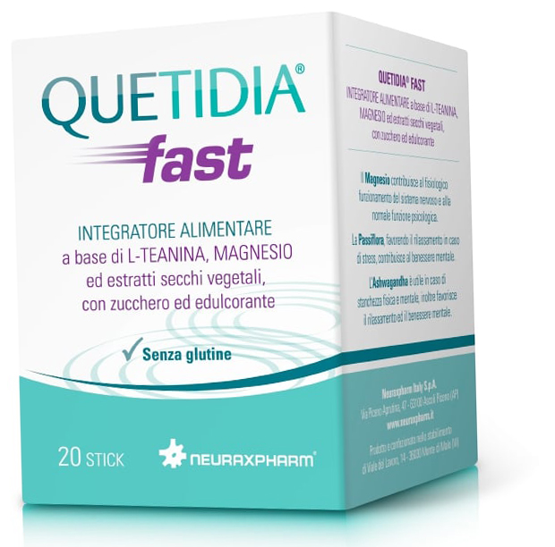 QUETIDIA FAST 20 STICK - Farmacia Puddu Baire S.r.l.