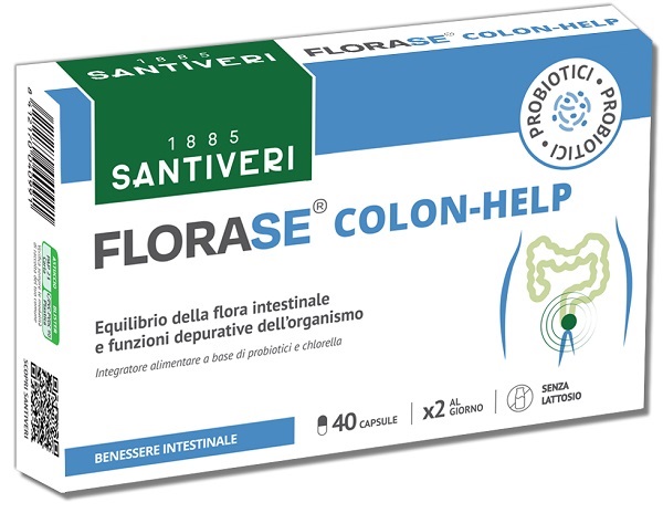 FLORASE COLON HELP 40 CAPSULE - Farmacia Puddu Baire S.r.l.
