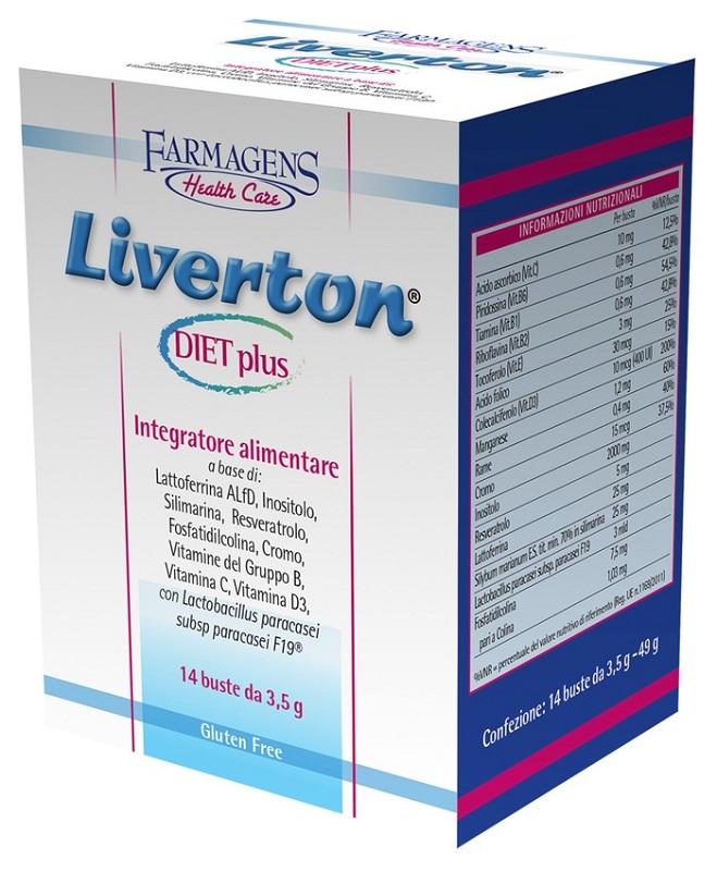 LIVERTON DIET PLUS 14 BUSTINE - Farmacia Puddu Baire S.r.l.