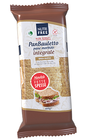 NUTRIFREE PANBAULETTO INTEGRALE 300 G - Farmacia Puddu Baire S.r.l.
