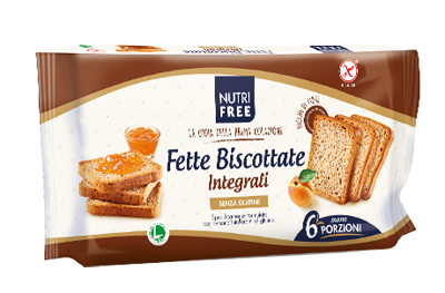 NUTRIFREE FETTE BISCOTTATE INTEGRALI 225 G - Farmacia Puddu Baire S.r.l.