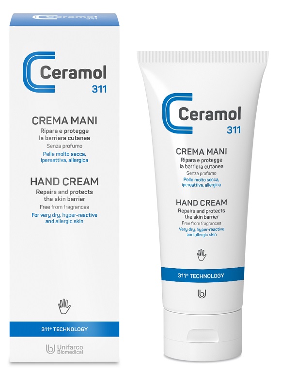 CERAMOL 311 CREMA MANI 100 ML - Farmacia Puddu Baire S.r.l.
